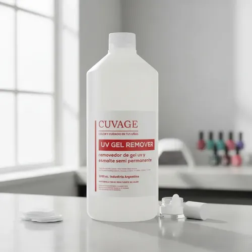 Removedor Líquido de Uñas Cuvage para Gel y Acrílicas con Acetona 1L