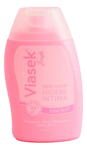 Viasek Fresh Jabón Líquido Intimo Mujer Ph 3.5 Edad Fértil