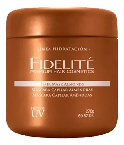 Kit 12 Máscaras Fidelité Coco- Keratina- Ácida-almendra 270g