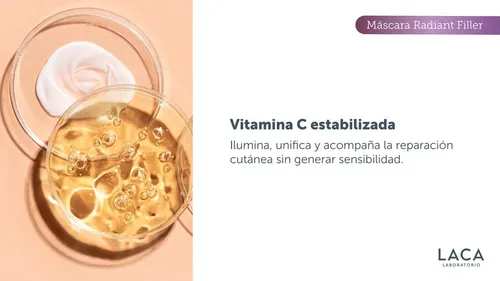 Máscara Radiant Filler 250g Laca Antiage Hidratante Todo Tipo De Piel