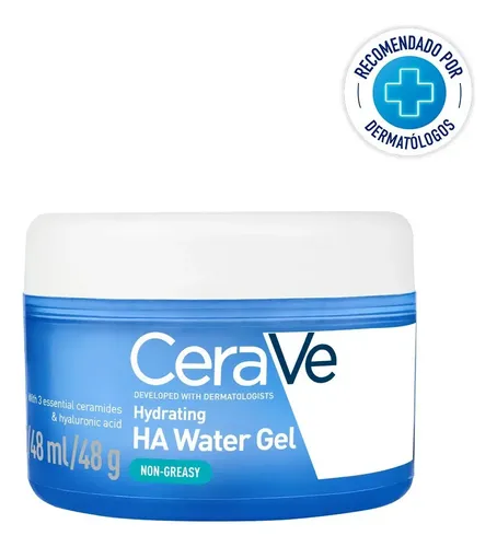 Cerave Water Gel Hidratante Con Ácido Hialurónico, 48ml