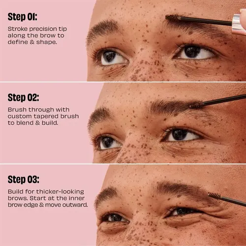 Gel para cejas Benefit Gimme Brow+ Marrón Claro Neutral con Pincel 3 g