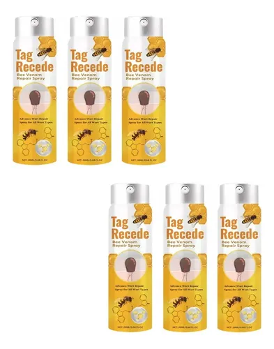 A 6pcs Tag Recede Bee,tag Recede Bee Spray For Mujeres Y