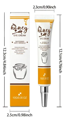 Crema Reparadora Ojos Extracto Miel Alivia Piel Cansada