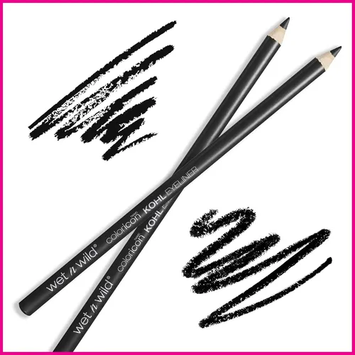 Wet N Wild Lápiz Kohl Ojos Negro Intenso 1.1g