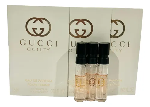 Perfume Gucci Guilty Sample Para Mujer En Aerosol Edp, Juego De 3