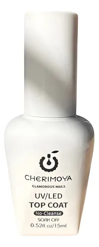 Cherimoya Esmalte Semipermanente Top Coat Uv Led Uñas 15ml