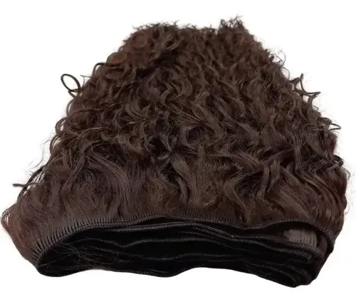Cortina De Pelo Rizado Orgánicas Afro 4,50 Metros Reales !! Color #4