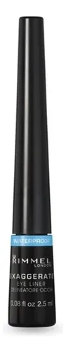 Rimmel Exaggerate Wp Delineador Líquido 003 Black 2,5ml