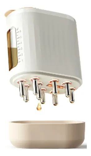 Peine Electric Head Para Masajear El Cuero Cabelludo Y Aceit