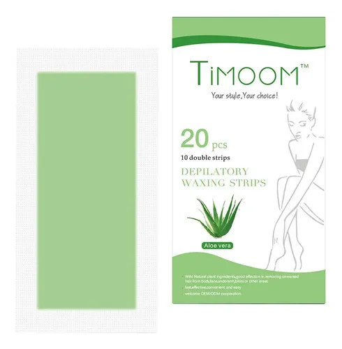 Tiras De Cera Face Aloe