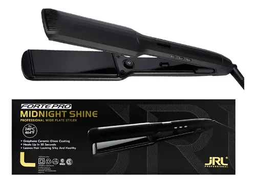 Jrl Midnight Shine Wide Plate Styler Planchita De Pelo F440