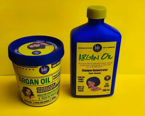 Lola Argan Oil Shampoo Reconstructor Reparador Pelo 250ml