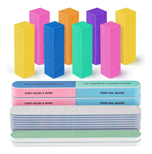 Fandamei Set De Limas Y Buffers 20 Piezas 100/180