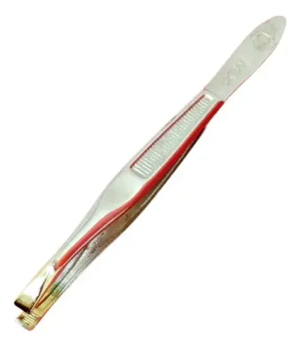 Pinza Para Depilar Xzn Punta Dorada P4300