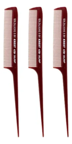 Peine De Cabello Krest 21cm Cola De Rata  Pack De 3, Resis