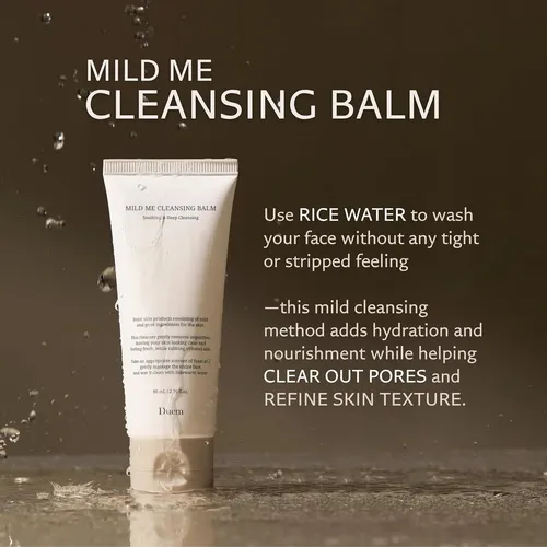 Bálsamo Limpiador Suave Mild Me Para Rostro (arroz)