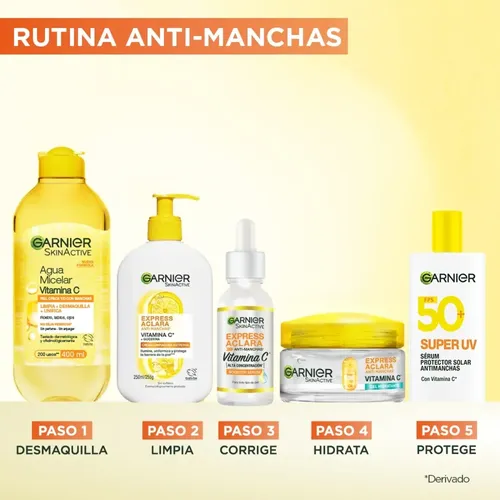 Crema Facial Gel Hidratante Garnier Vitamina C X 50 Ml