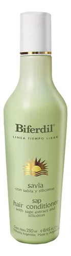 Biferdil Savia Con Salvia Y Siliconas X 250ml Protege Brillo