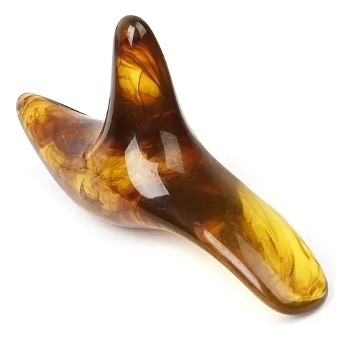 1 Pieza Masajeador De Puntos De Acupuntura Gua Sha Triangula