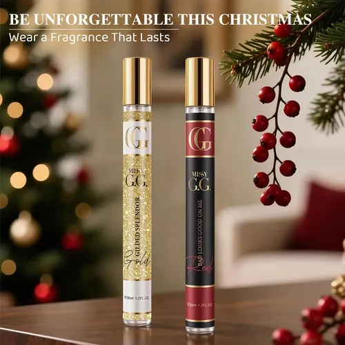 Set De 4 Perfumes Ofun, 35 Ml, Para Mujer, Con Aroma Floral