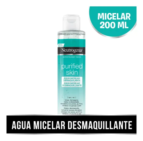 Agua Micelar Neutrogena® Purified Skin® 7 En 1 X 200 Ml