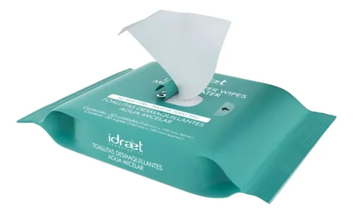 Toallitas Desmaquillantes Agua Micelar Idraet 3en1 30u
