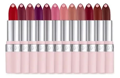 Labial Hydramatic Matte Con Ácido Hialurónico – Avon Acabado Mate Color Pink