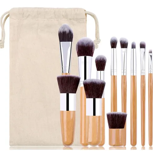 Paleta De Maquillaje Pure Vie Contorno 15 Colores + Brochas