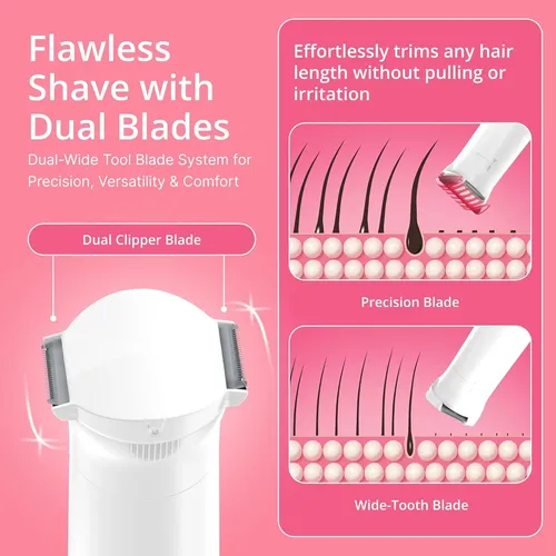 Recortadora Palmperfect Dual Clipper Blade Para Bikini