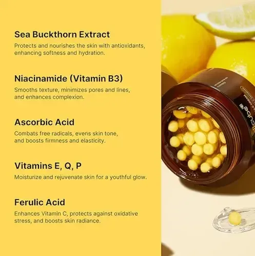 Medicube Deep Vita C Capsule Cream 55g – K Beauty Momento De Aplicación Día/noche Tipo De Piel Todo Tipo De Piel