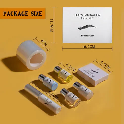 Conjunto De Permanente De Cejas De Maquillaje