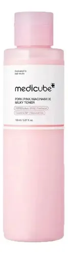 Tónico Lechoso De Niacinamida Rosa Medicube Pdrn 250 Ml