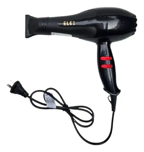 Secador De Pelo Cabello 2 Velocidades 1800 220v Color Negro
