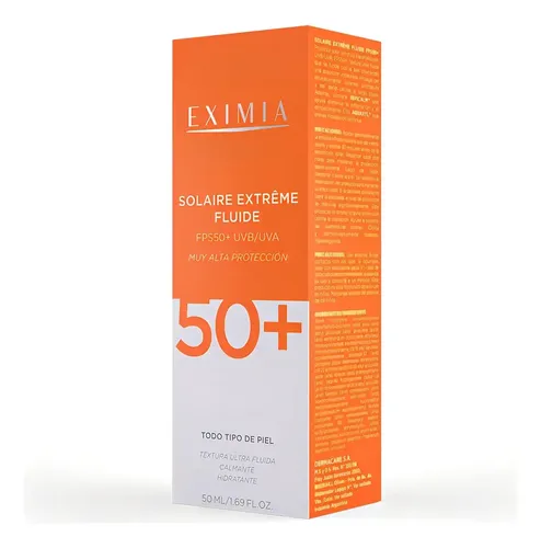 Eximia Solaire Extreme Fps50 Fluide Protector Solar Facial