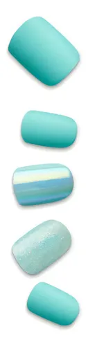 Uñas Press On – Kiss Impress Color Rain Check