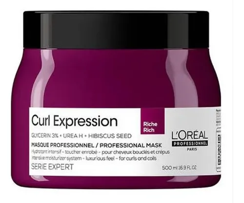 Mascarilla Capilar L’oreal Curl Expression Intensive Hidrata