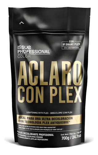 Polvo Decolorante Issue Aclaro Con Plex Antiquiebre 700gr