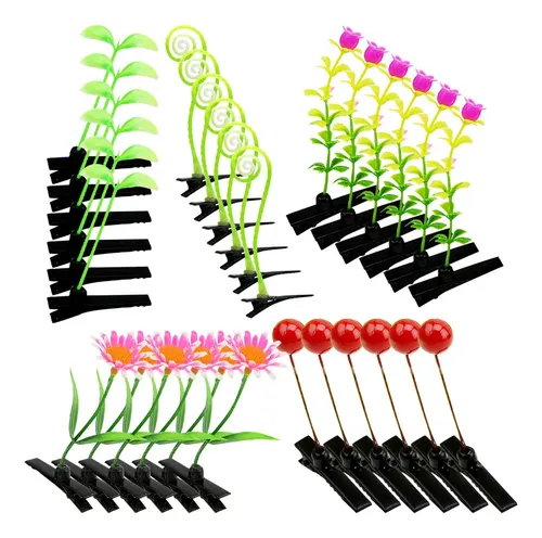 Broches De Pelo For Niñas, 120 Unidades, Con Forma De .