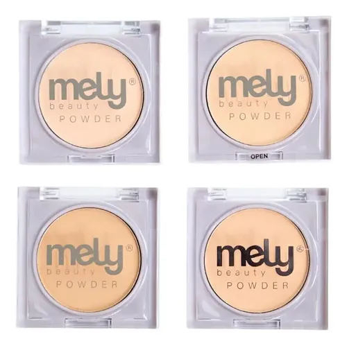 Polvo Compacto Fijador De Maquillaje Powder Mely