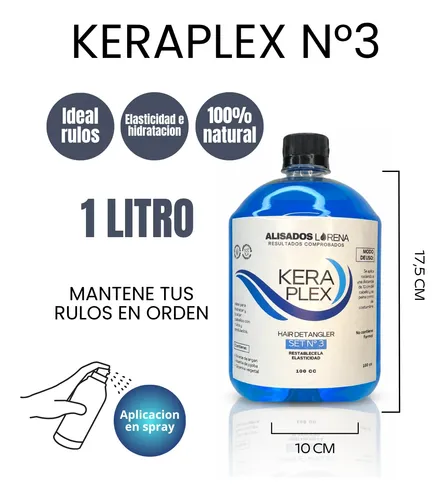Oil Glow Up Keraplex X1 Litro, Rulos Definidos E Hidratados