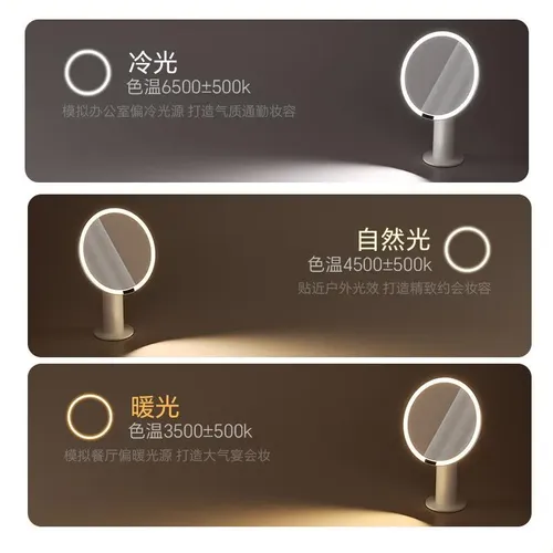 Espejo De Maquillaje Led 2025 Con Luz De Relleno De