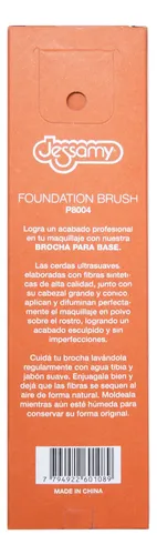 Brocha Para Base Plana Jessamy Profesional P8004