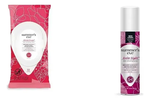 Paquete De Higiene Femenina Summer’s Eve Blissful Y Amber