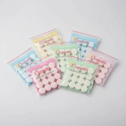 Pastillas De Jabón Sólido Orgánico X 10 Unid Coquette Pilule