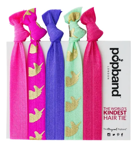 ..cintas Para El Pelo Con Forma De Palomitas Y Unicornio, 5