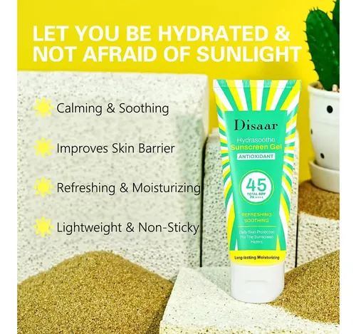 Protección Solar Gel Hydrasoothe Disaar 50 G Spf45
