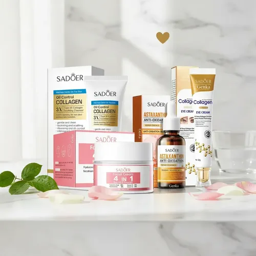 Rutina Skincare Antiarrugas Vitamina B3 C E Colageno Sadoer