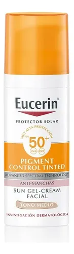 Eucerin Solar Pigment Control Color Tono Medio Fps50 50ml