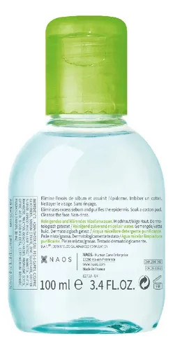 Agua Micelar Sebium H2o Bioderma 100ml Piel Grasa Acne Mixta